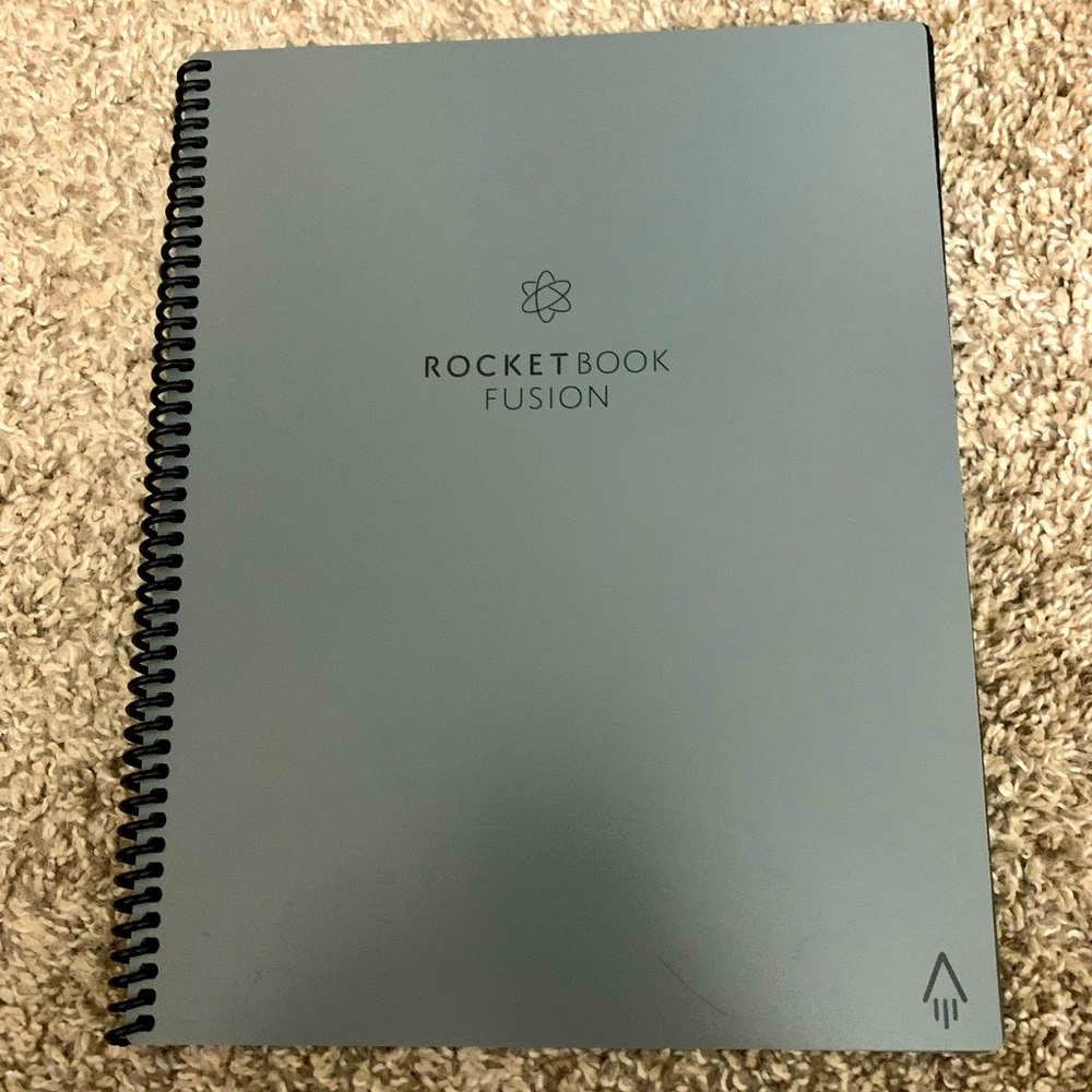 Rocket Book Fusion erasable notebook